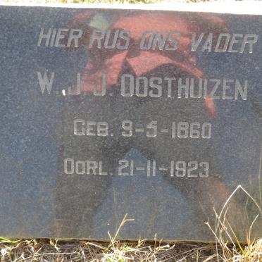 OOSTHUIZEN W.J.J. 1860-1923