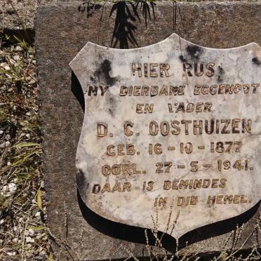 OOSTHUIZEN D.C. 1877-1941