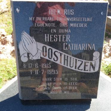 OOSTHUIZEN Hester Catharina 1915-1995