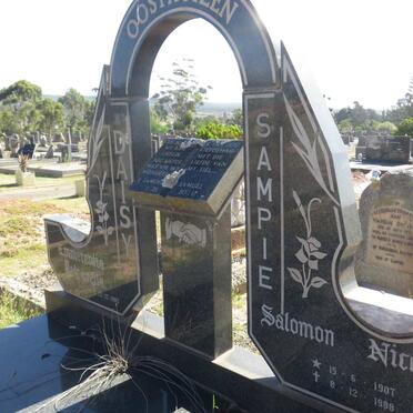 OOSTHUIZEN Salomon Nicolaas 1907-1988 &amp; Emmerentia Petronella 1909-1982