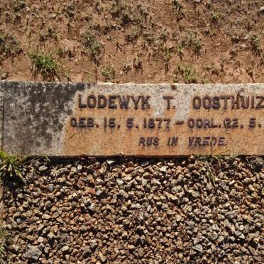 OOSTHUIZEN Lodewyk T. 1877-1962