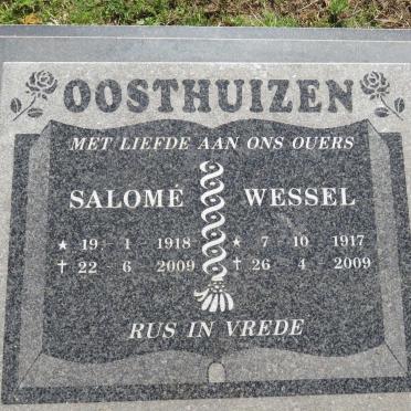OOSTHUIZEN Wessel 1917-2009 &amp; Salomé 1918-2009