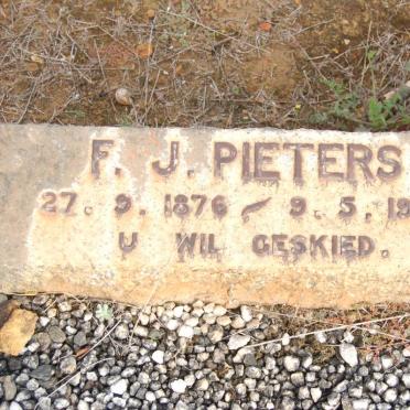 PIETERS F.J. 1876-1947