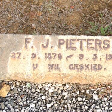 PIETERS F.J. 1876-1947