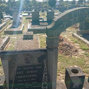 PIENAAR Gert Johan Christoffel 1875-1959 &amp; Susara Johanna KOEN 1891-1970