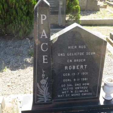 PACE Robert 1931-1981