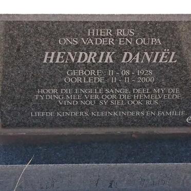 RENSBURG Hendrik Daniel, Janse van 1928-2000