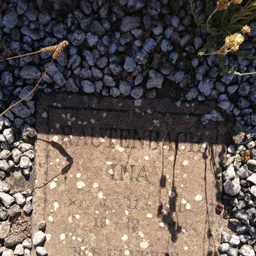 RAUTENBACH Rosina E. nee SMALBERGER 1889-1956 :: RAUTENBACH Ina -19?6