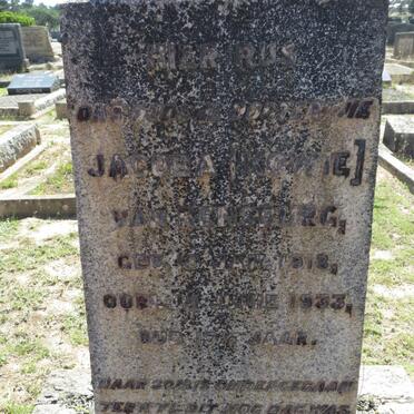 RENSBURG Jacoba, van 1918-1933