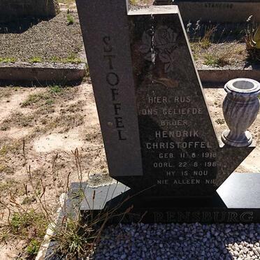 RENSBURG Hendrik Christoffel, van 1918-1984