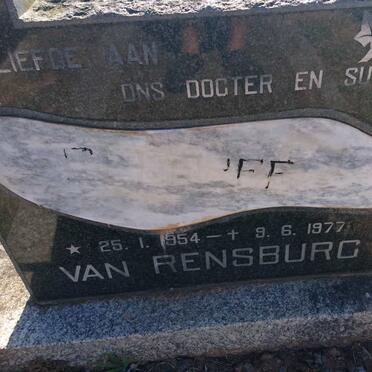 RENSBURG Elleree, van 1954-1977