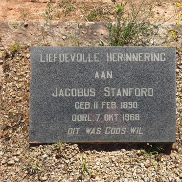 STANFORD Jacobus 1890-1968