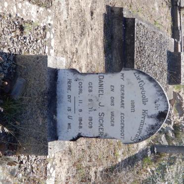 SICKER Daniel J. 1909-1948