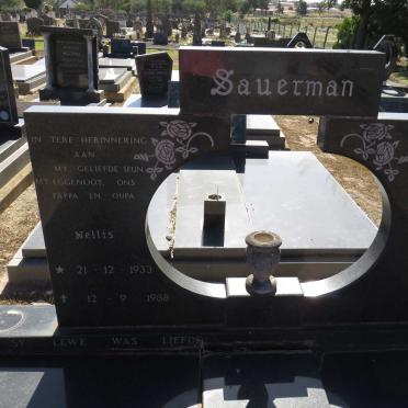SAUERMAN Nellis 1933-1988