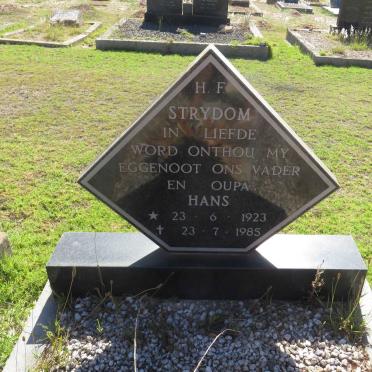 STRYDOM H.F. 1923-1985