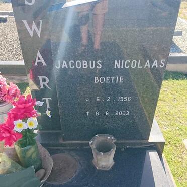 SWART Jacobus Nicolaas 1956-2003