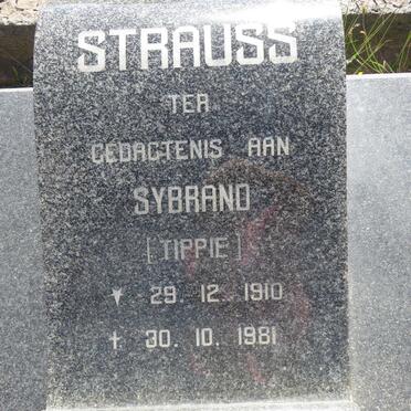 STRAUSS Sybrand 1910-1981 :: OOSTHUIZEN C.P. 1923-2009