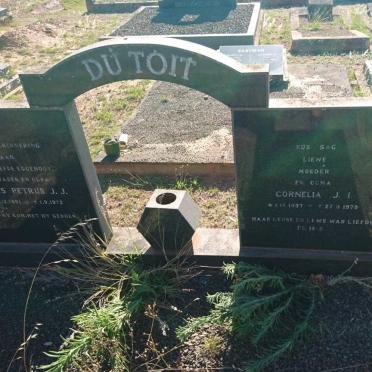 TOIT Frans Petrus J.J., du 1891-1972 &amp; Cornelia J.I. 1897-1978