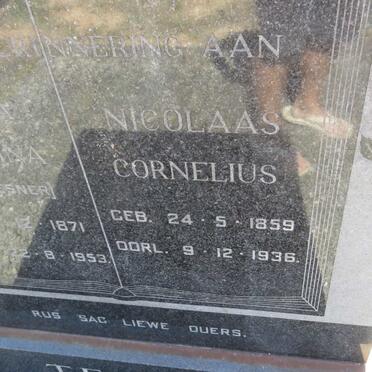 TESNER Nicolaas Cornelius 1859-1936