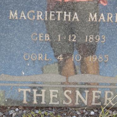 THESNER Magrietha Maria 1893-1985