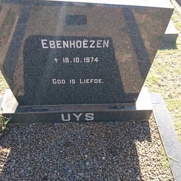 UYS Ebenhoëzen -1974