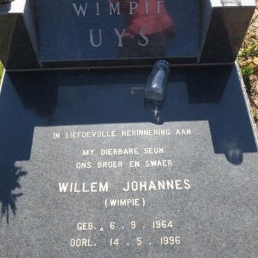 UYS Willem Johannes 1964-1996