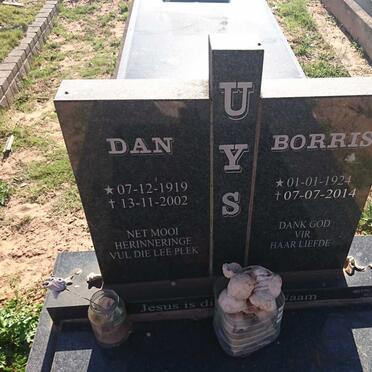 UYS Dan 1919-2002 &amp; Borris 1924-2014