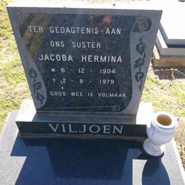 VILJOEN Jacoba Hermina 1904-1979