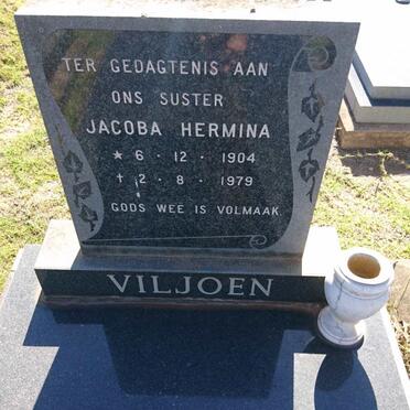 VILJOEN Jacoba Hermina 1904-1979