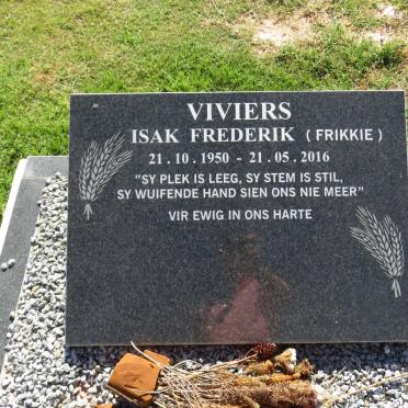 VIVIERS Isak Frederik 1950-2016
