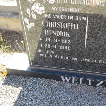 WELTZ Christoffel Hendrik 1913-1989