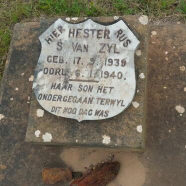 ZYL Hester S., van 1939-1940