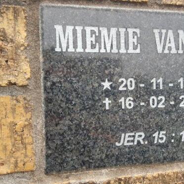 ZYL Miemie, van 1928-2003