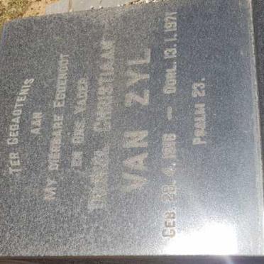 ZYL Daniel Christiaan, van 1916-1971