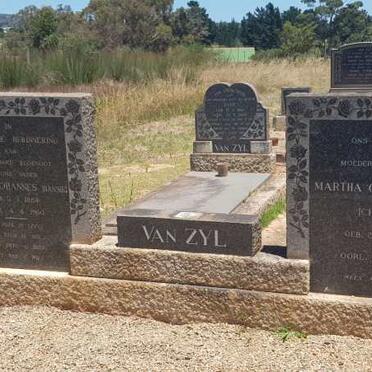 ZYL Jacob Johannes, van 1884-1960 &amp; Martha Catharina W. CRONJE 1894-1989