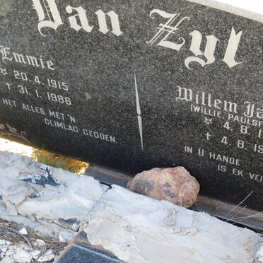 ZYL Willem Jakobus, van 1917-1990 &amp; Emmie 1915-1986