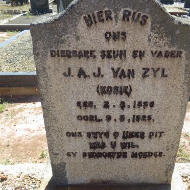 ZYL J.A.J., van 1898-1925