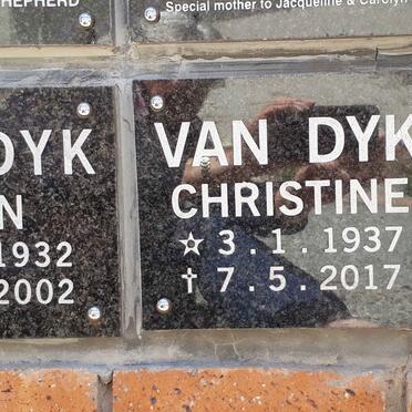 DYK Christine, van 1937-2017