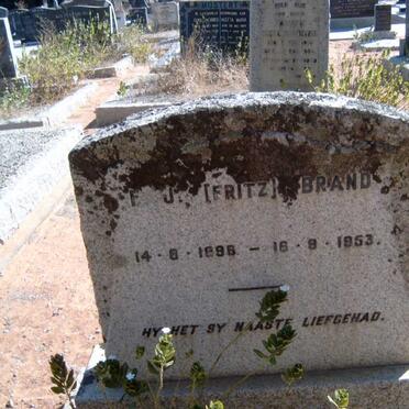 BRAND F.J. 1898-1953