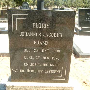 BRAND Floris Johannes Jacobus 1906-1970