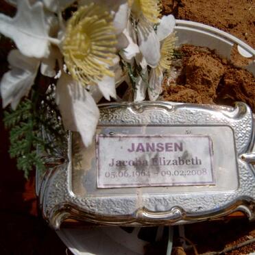 JANSEN Jacoba Elizabeth 1964-2008