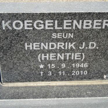 KOEGELENBERG Hendrik J.D. 1946-2010