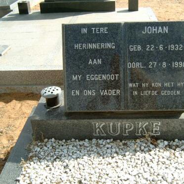 KUPKE Johan 1932-1991