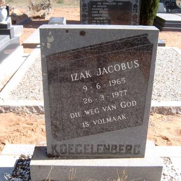KOEGELENBERG Izak Jacobus 1965-1977