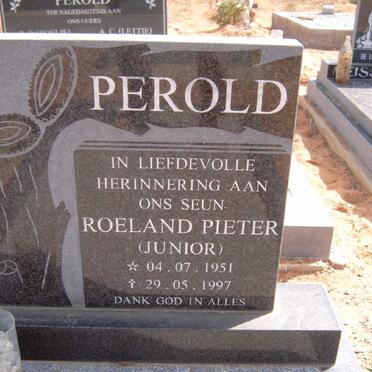 PEROLD Roeland Pieter 1951-1997