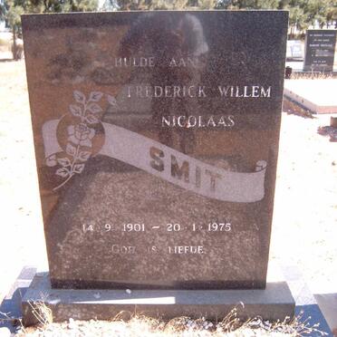 SMIT Frederick Willem Nicolaas 1901-1975