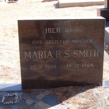SMITH Maria B.S. 1876-1969