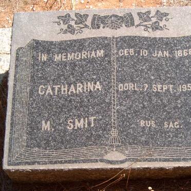 SMIT Catharina M. 1868-1954