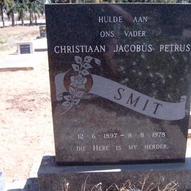 SMIT Christiaan Jacobus Petrus 1897-1978