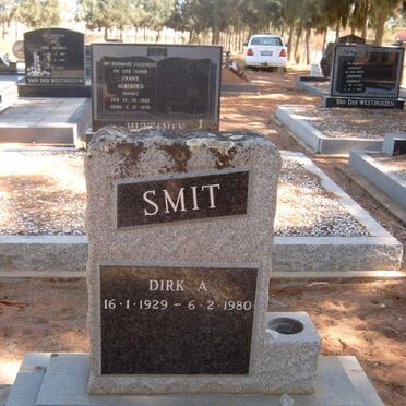 SMIT Dirk A. 1929-1980